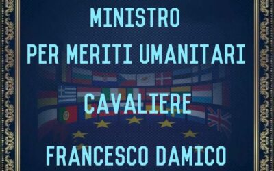 ONORIFICENZA A MINISTRO PER DIRITTI UMANITARI